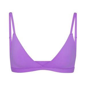 Fits Everybody- Triangle Bralette- Ultra Violet